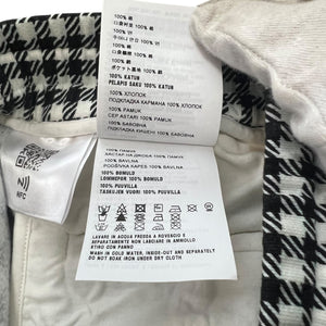MIU MIU Check Sweat Short Jacket and Short Pants Set Up