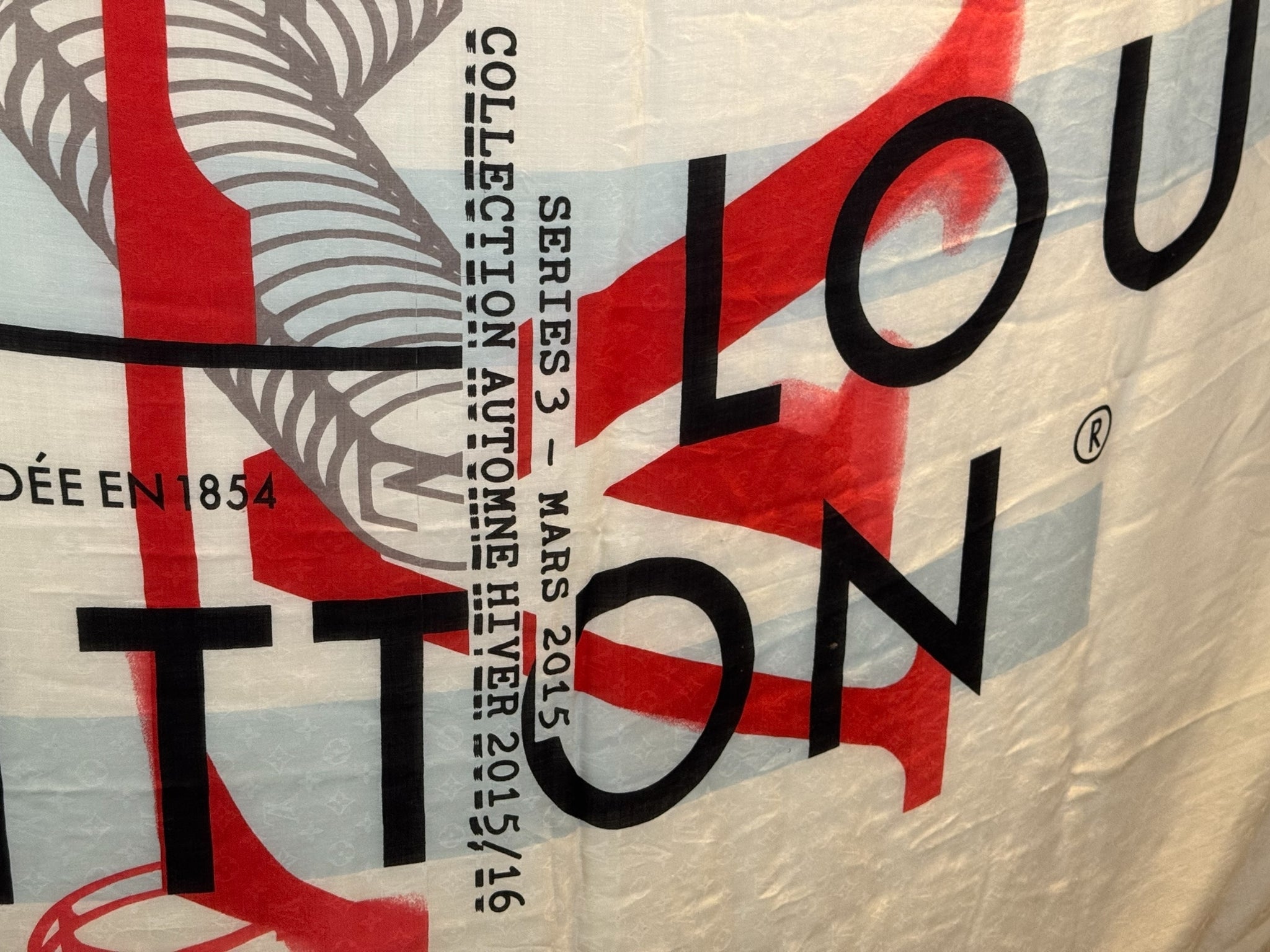LOUIS VUITTON × Nicolas Ghesquière 2015AW SEASON 3 Scarf