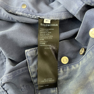 BALENCIAGA 2024AW Japan-Made Graffiti Denim