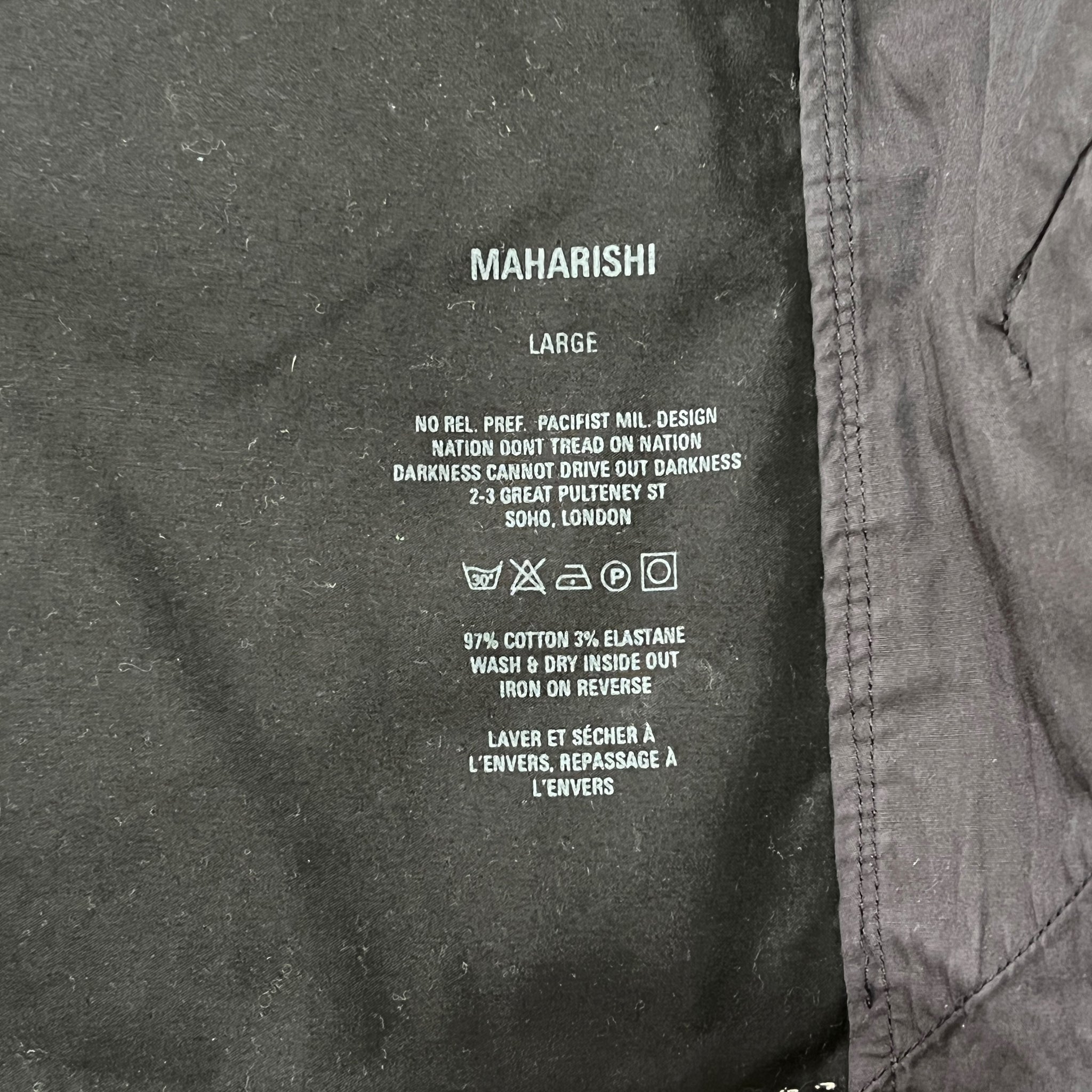 maharishi 2018 Spring Summer Capsule Collection Maha Boro MA-65 Kimono Jacket
