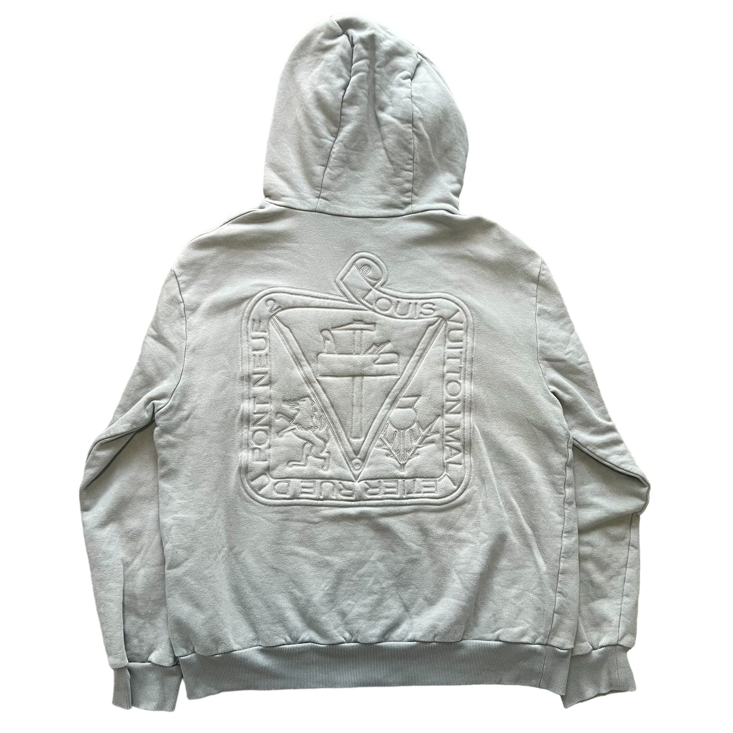 LOUIS VUITTON 2019AW × VIRGIL ABLOH EMBROIDERY PADDED HOODIE