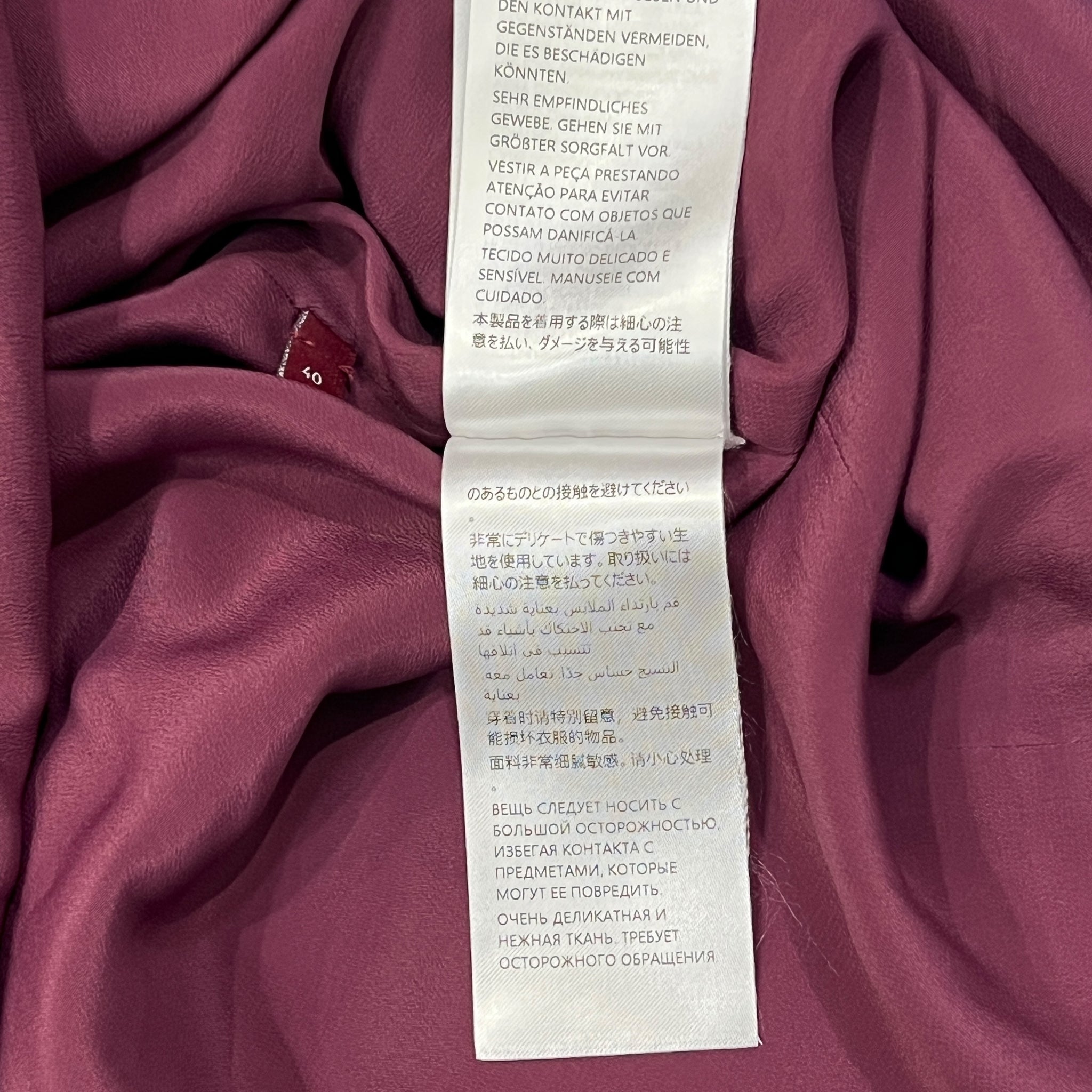 GUCCI 2024AW LOOK22 Velours Dress