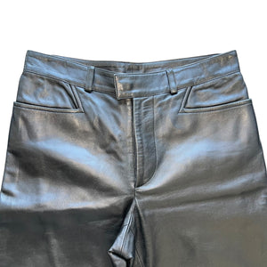 GUCCI BY TOM FORD 2001AW LEATHER JACKET and PANTS SET