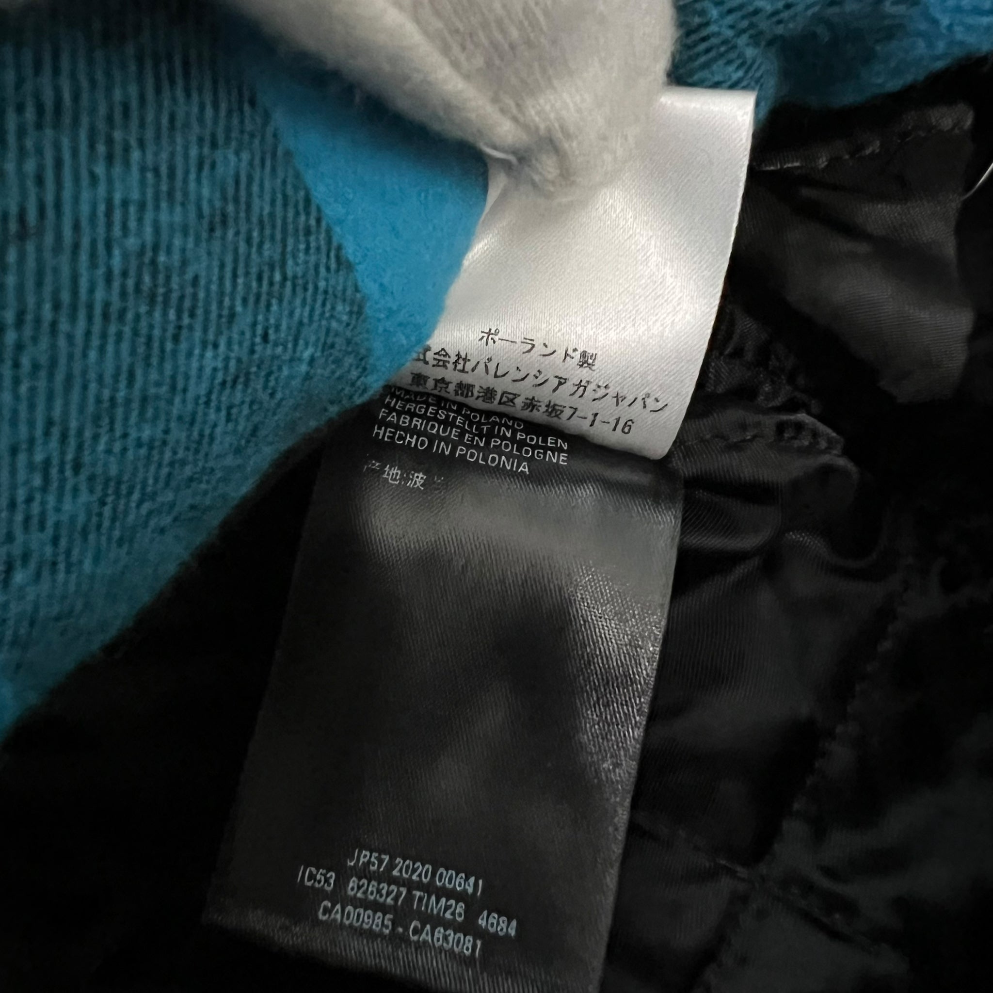 BALENCIAGA 2021AW check padded shirts jacket