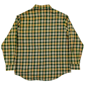 CELINE × Hedi Slimane 2022FW Yellow Plaid Flannel Shirts