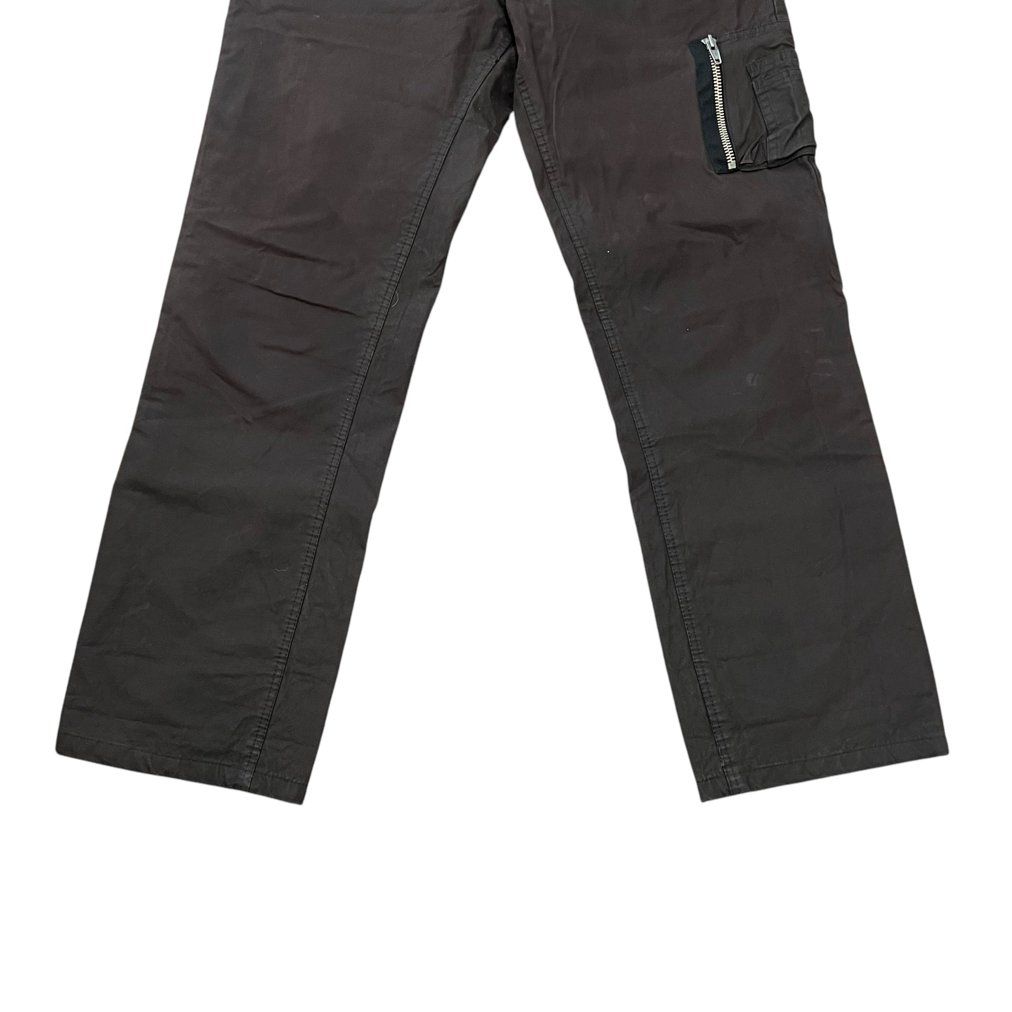 RAF SIMONS 2001-2002AW MA-1 Pocket Cargo Cotton Pants