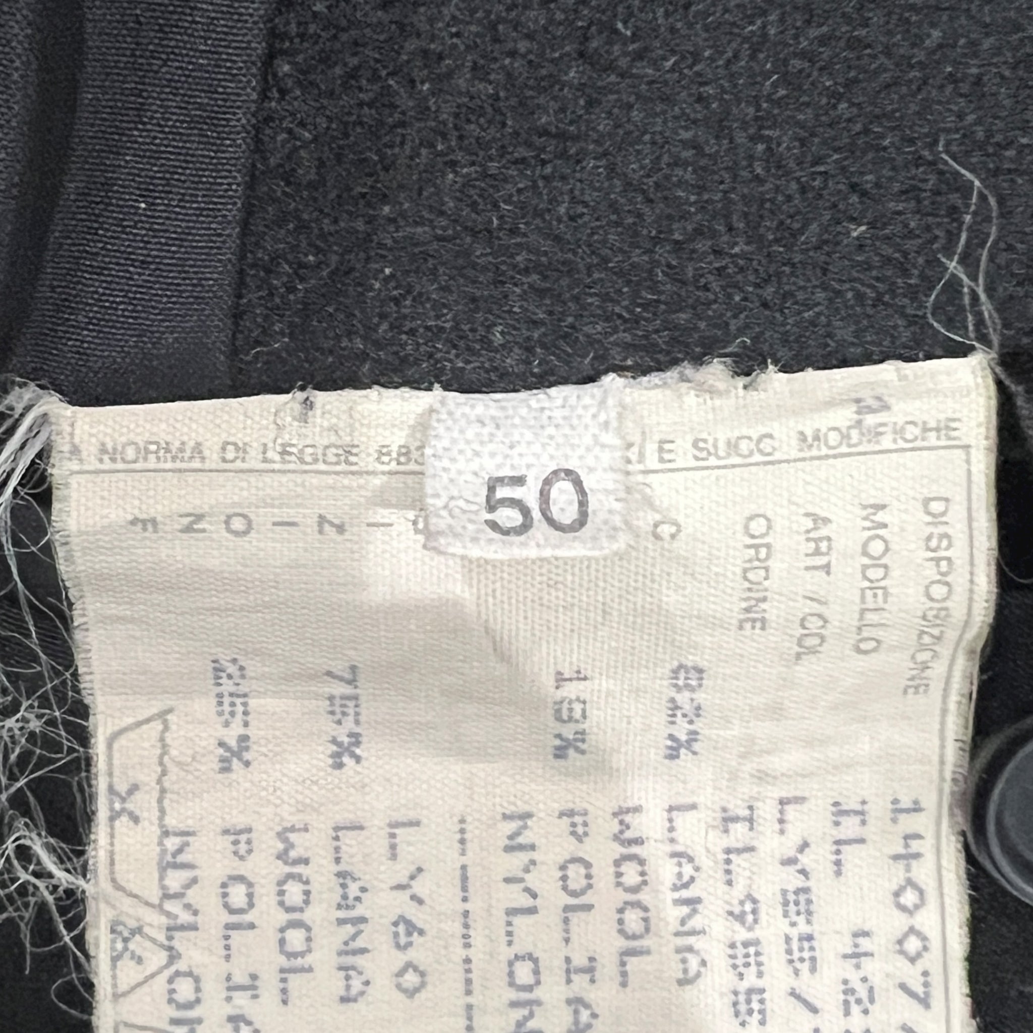 HELMUT LANG 00's Wool Mix Balmacaan Coat