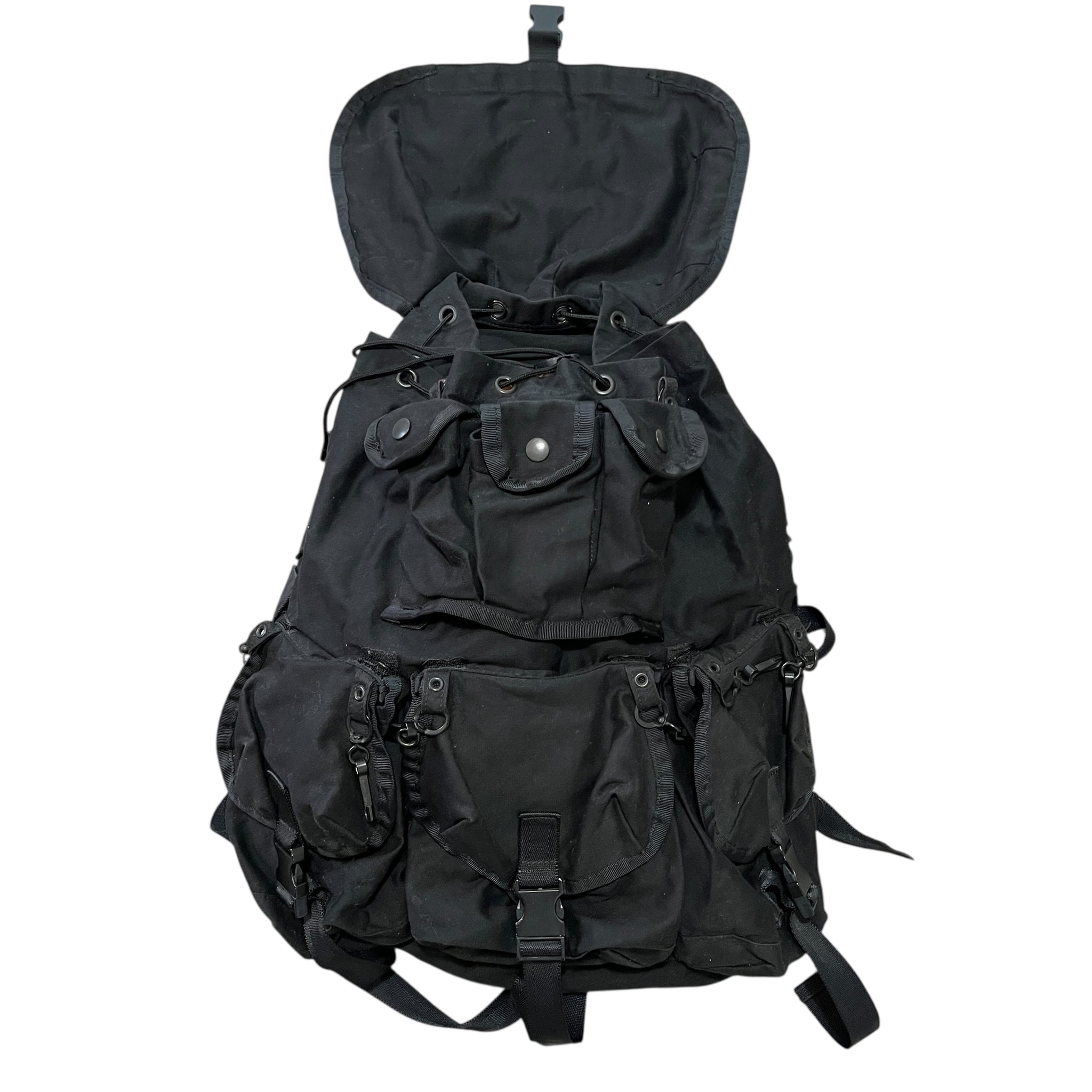 UNDERCOVER 2004AW BUT BEAUTIFUL Modular Cotton Backpack Black