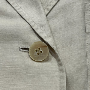 ISSEY MIYAKE 1996SS Linen Workwear Lab Coat