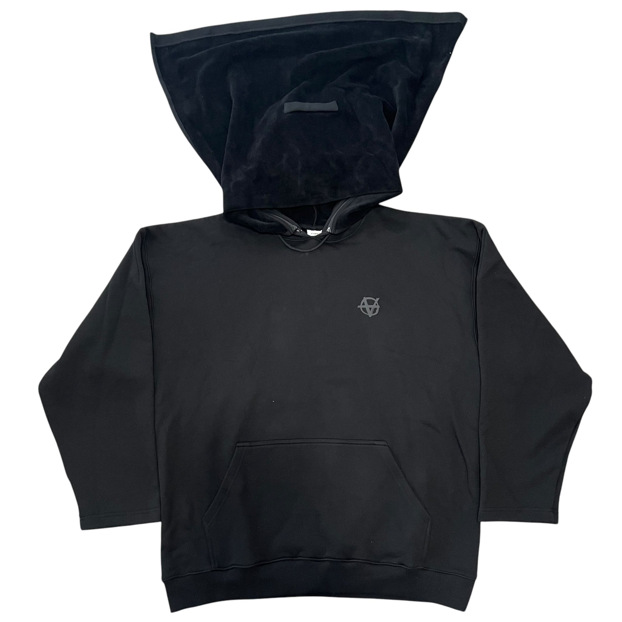 VETEMENTS 2019 Demna Gvasalia Reverse Anarchy Incognito Hoodie