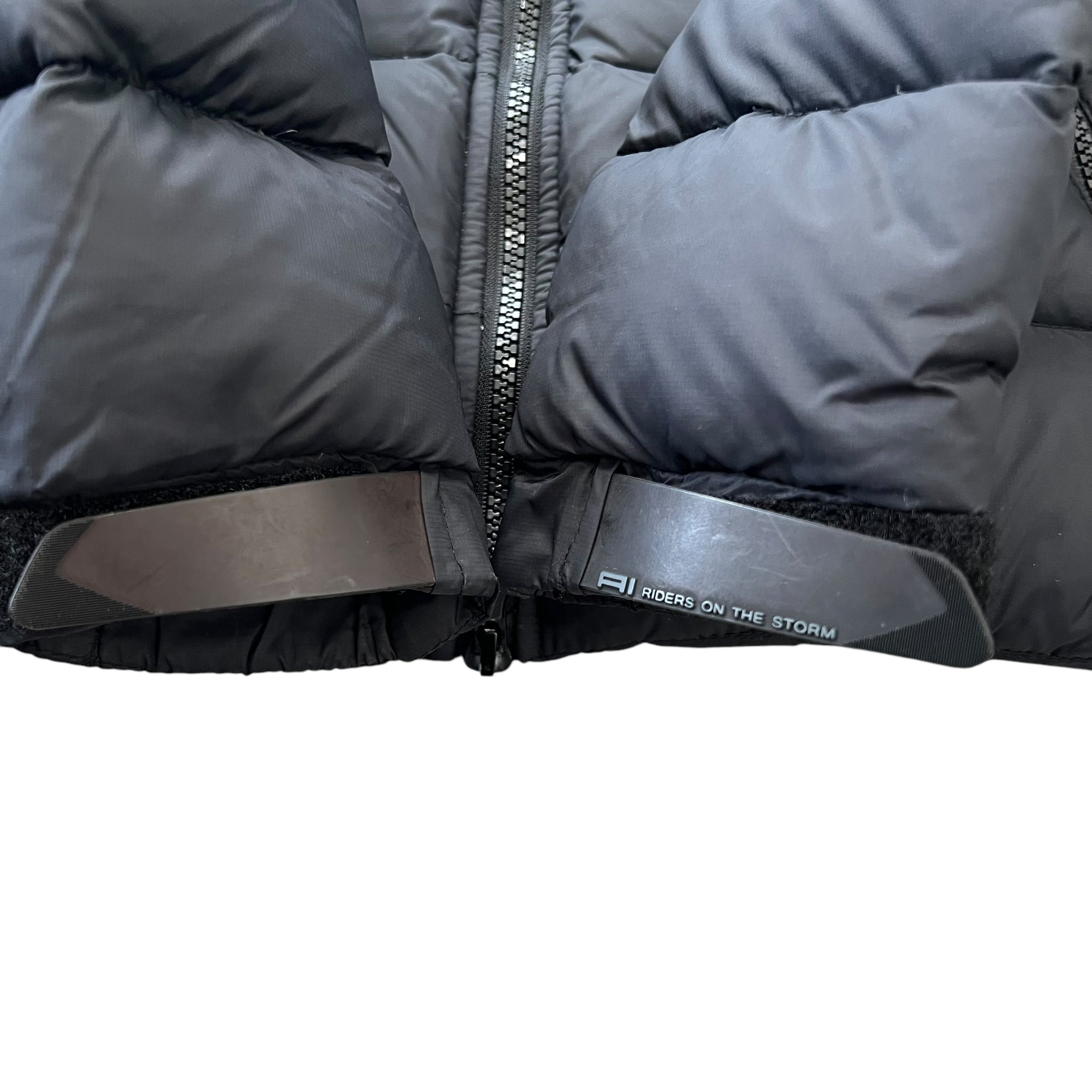 AI RIDER ON THE STORM Padded Goggle Down Jacket