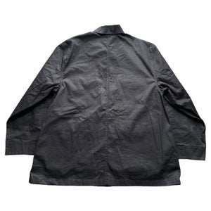 BALENCIAGA 2023SS black coating cargo jacket