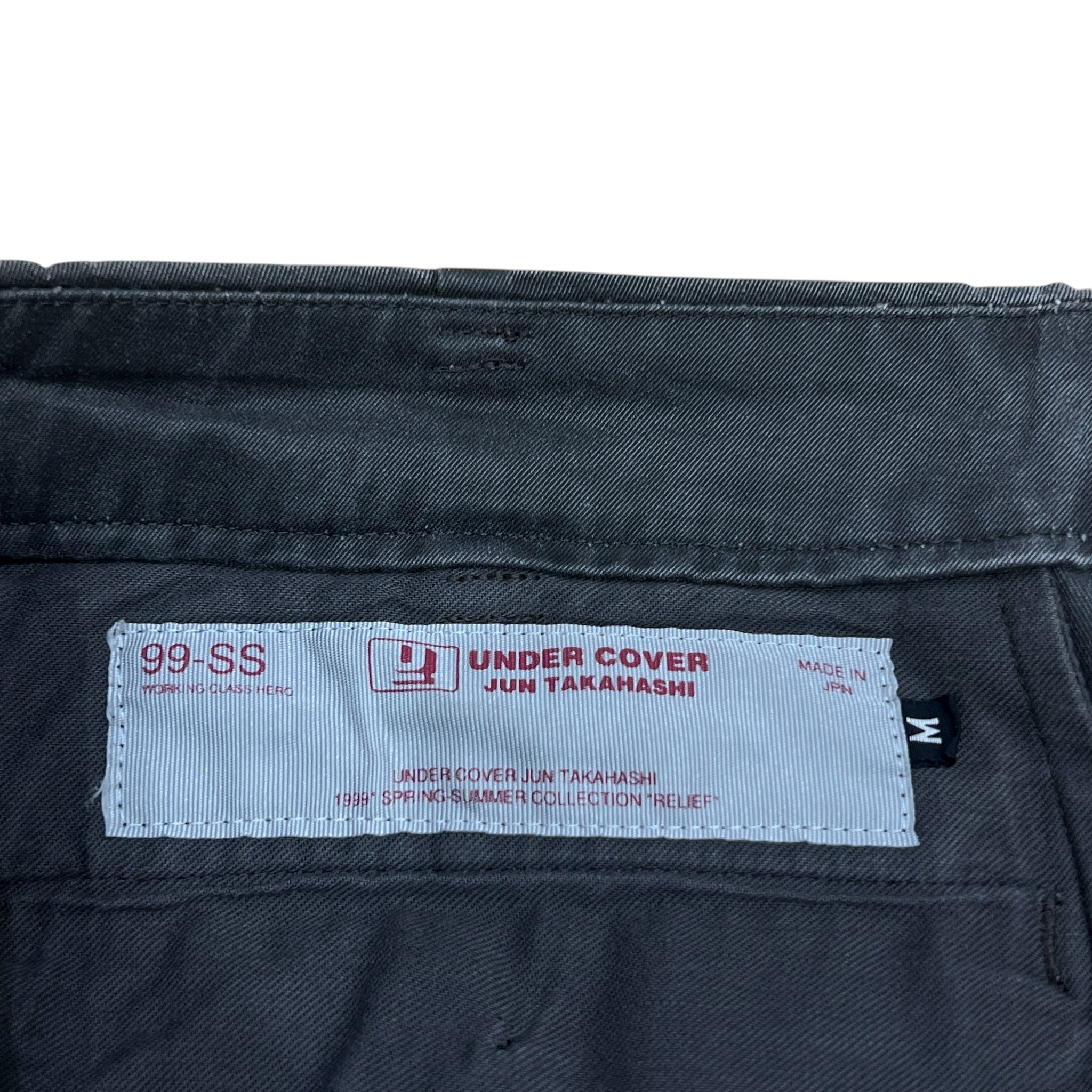 UNDERCOVER 1999SS "RELIEF" Over-Dyed Trouser