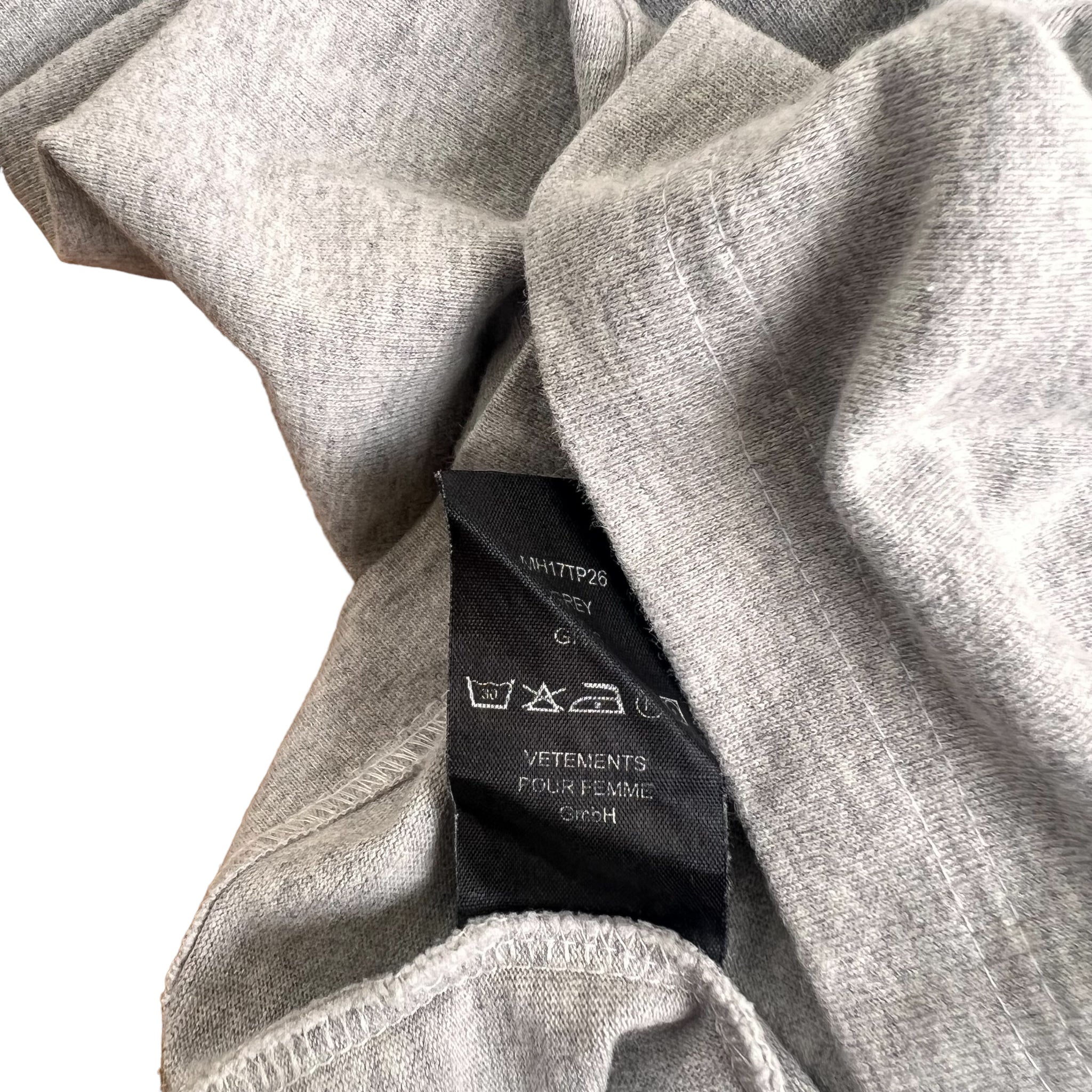 vetements 16AW Sexual Fantasies Long Sleeve Shirts