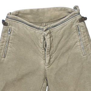 HELMUT LANG 1999AW Vintage Moleskin Astro Biker Pants