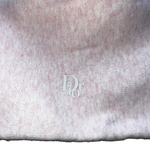 DIOR ERL 22SS SWIRI HOODIE whit pink/ silver