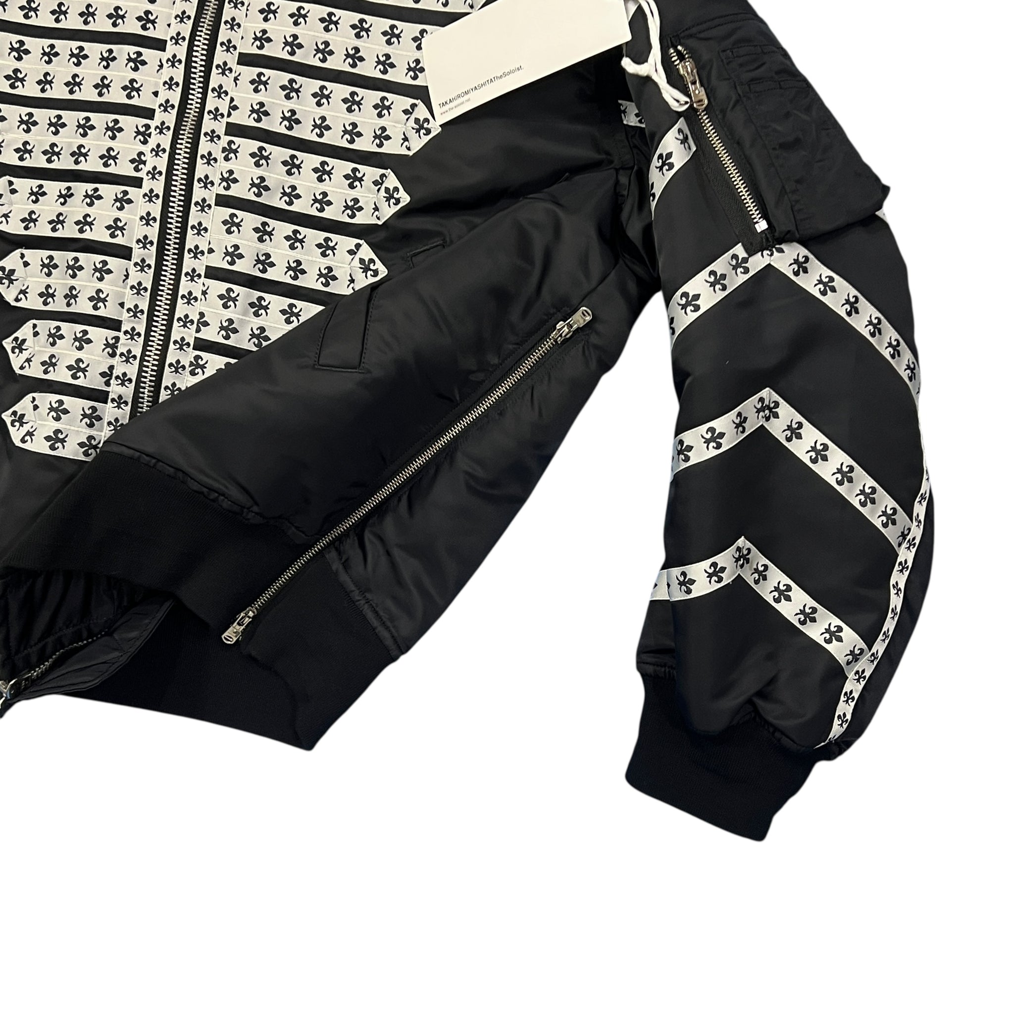 TAKAHIROMIYASHITA The Soloist. 2025SS Brit Huge Bomber Jacket Black