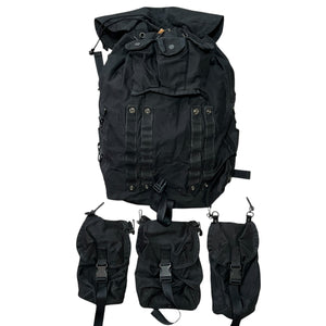 UNDERCOVER 2004AW BUT BEAUTIFUL Modular Cotton Backpack Black