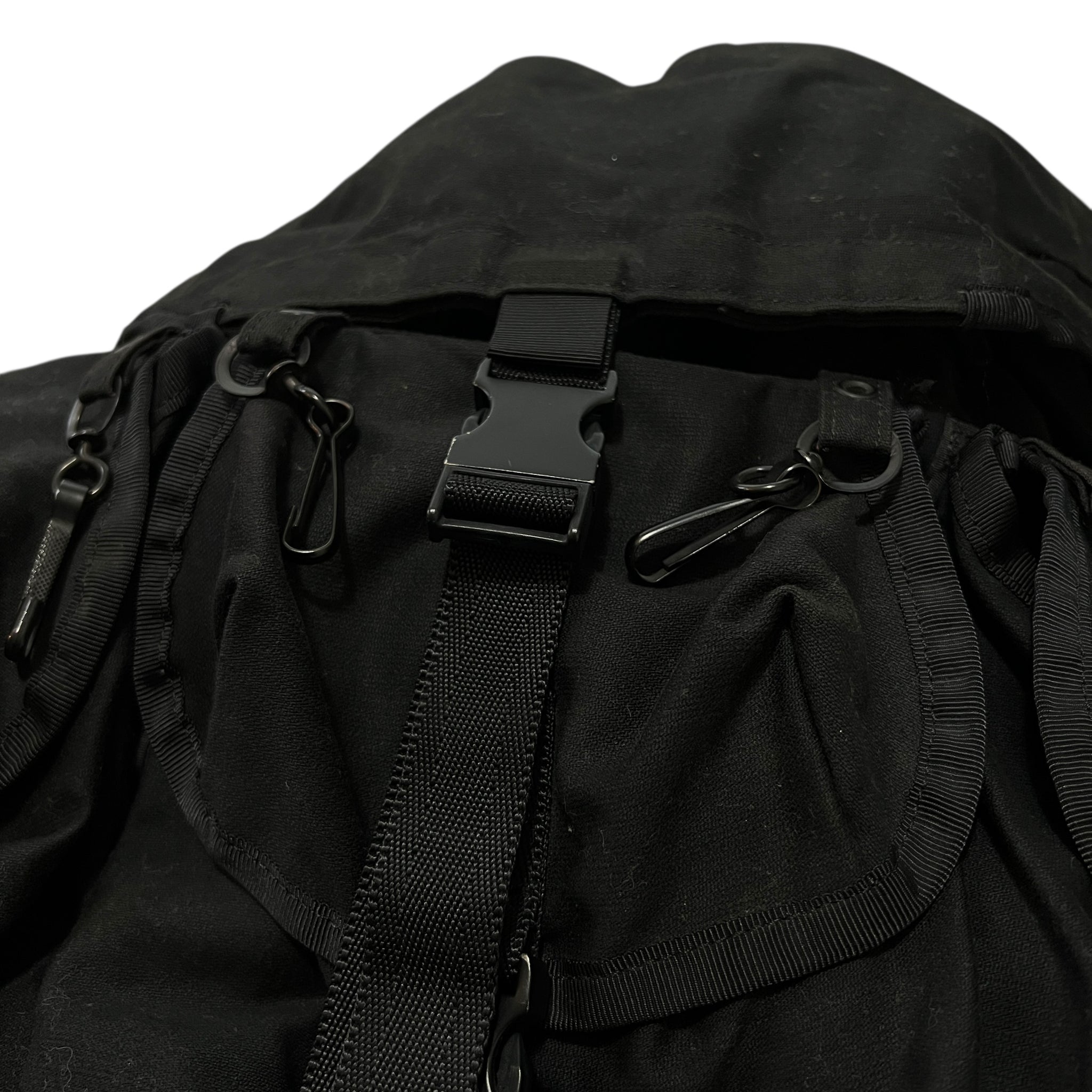 UNDERCOVER 2004AW BUT BEAUTIFUL Modular Cotton Backpack Black