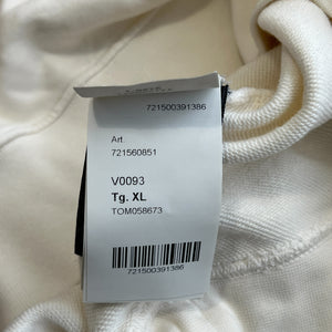 STONE ISLAND Garment-Dyed Logo Cotton Sweatshirt – Off-White