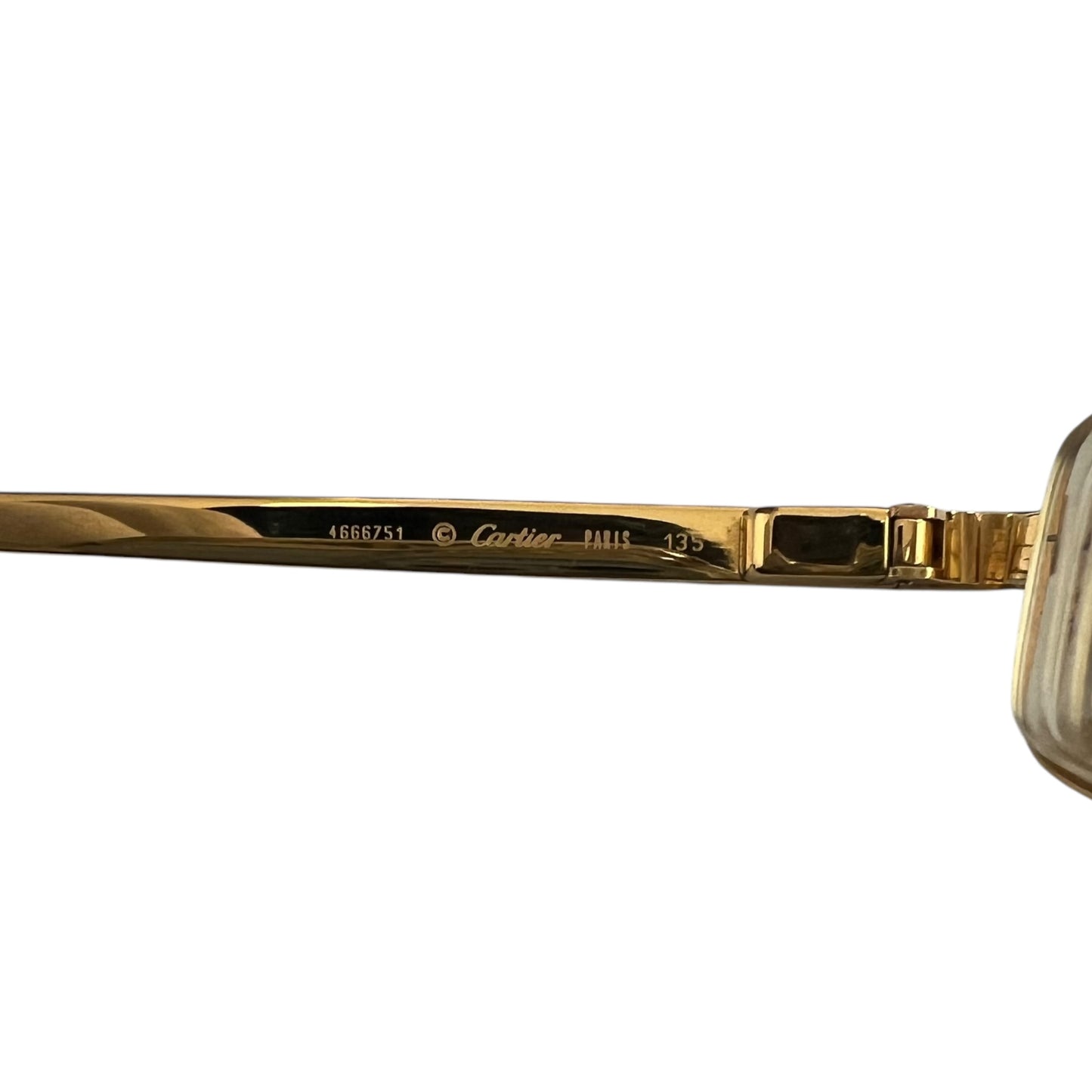 Cartier Love Gold Flame Sunglasses with Case