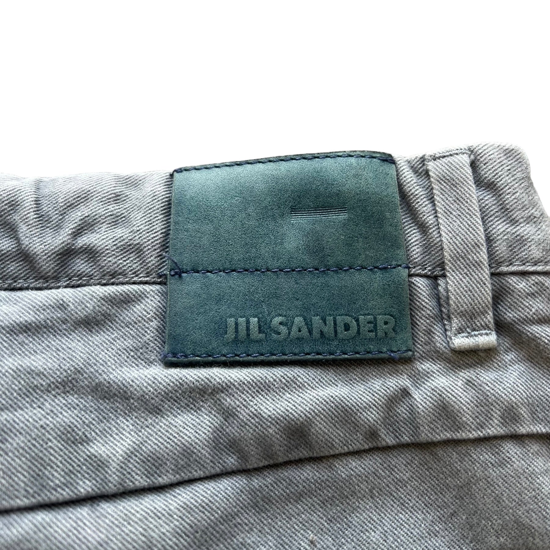 JIL SANDER 2012AW × RAF SIMONS COTTON STRAIGHT JEANS