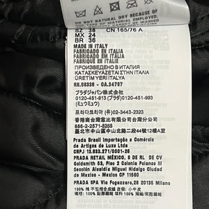 MIU MIU 2024AW Waxed Canvas Boulson Jacket