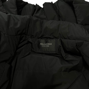 BALENCIAGA 2023AW Incognito Puffer Down Jacket with Detachable Scarf