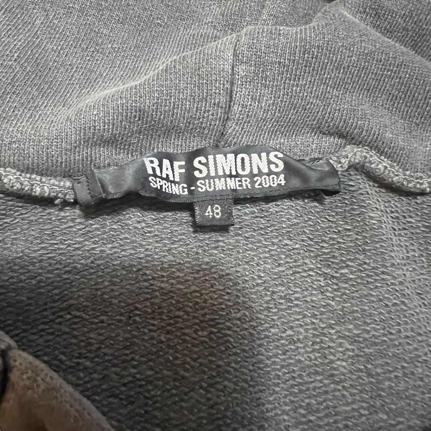 RAF SIMONS 2004SS MAY THE CIRCLE BE UNBROKEN BUTTON UP HOODIE