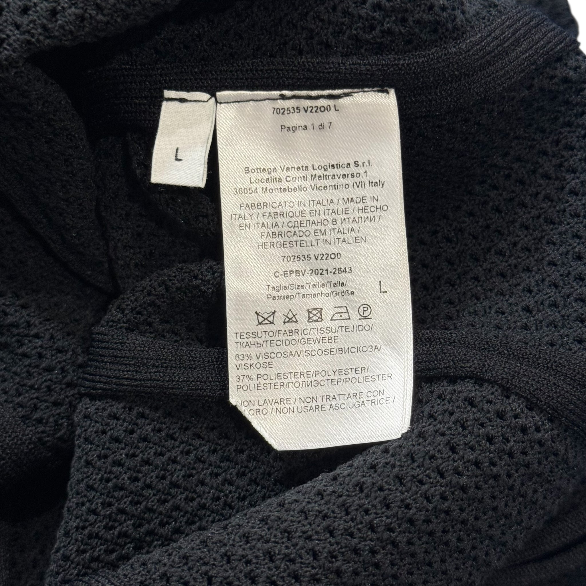 BOTTEGA VENETA × Matthieu Blazy 2021SS Crochet Knit Dress