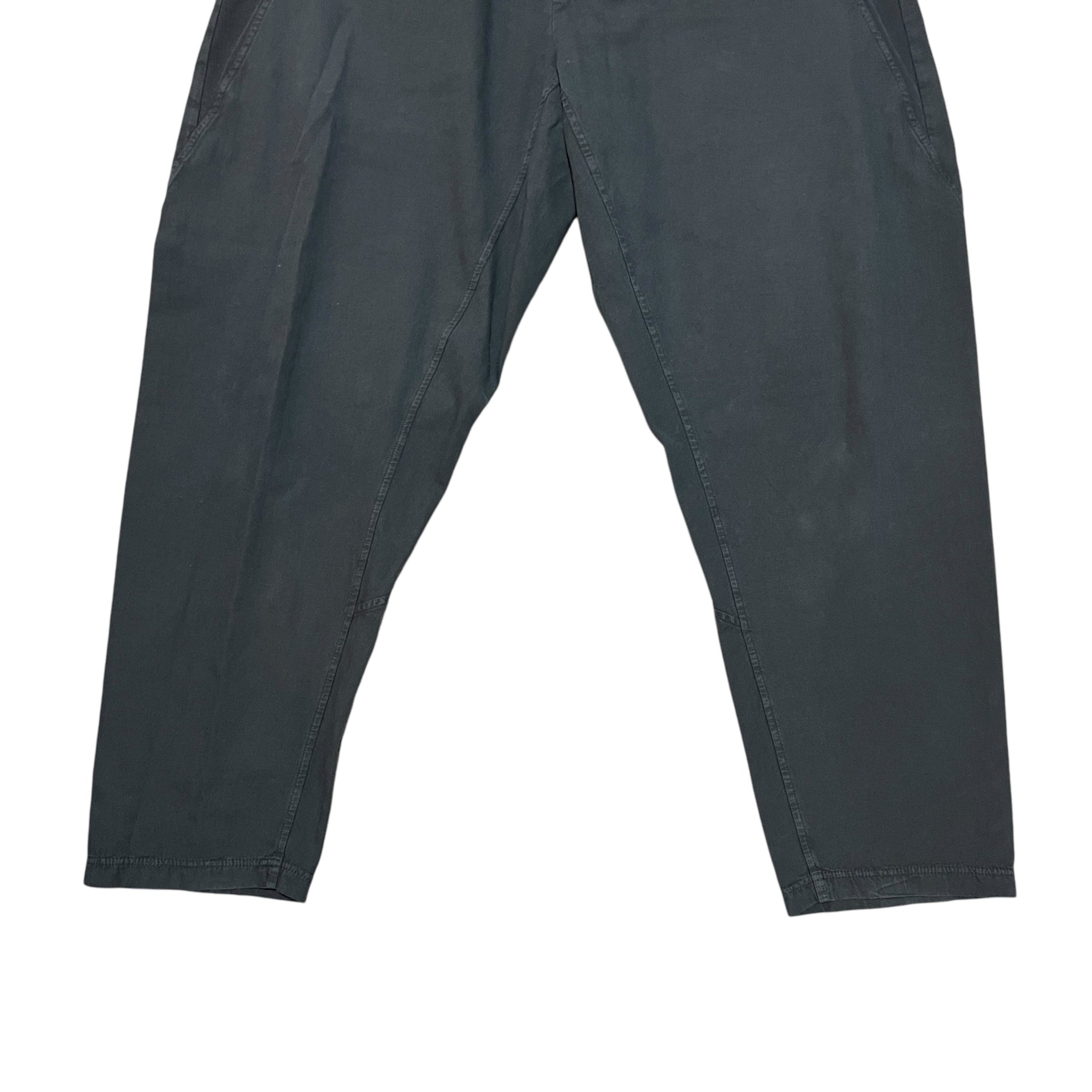 THE ROW 2024FW Black Cotton Kaol Pants