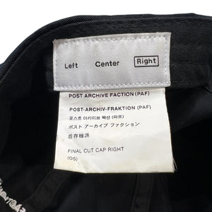 POST ARCHIVE FACTION (PAF) Arario Gallery Final Cut Cap 'RIGHT'