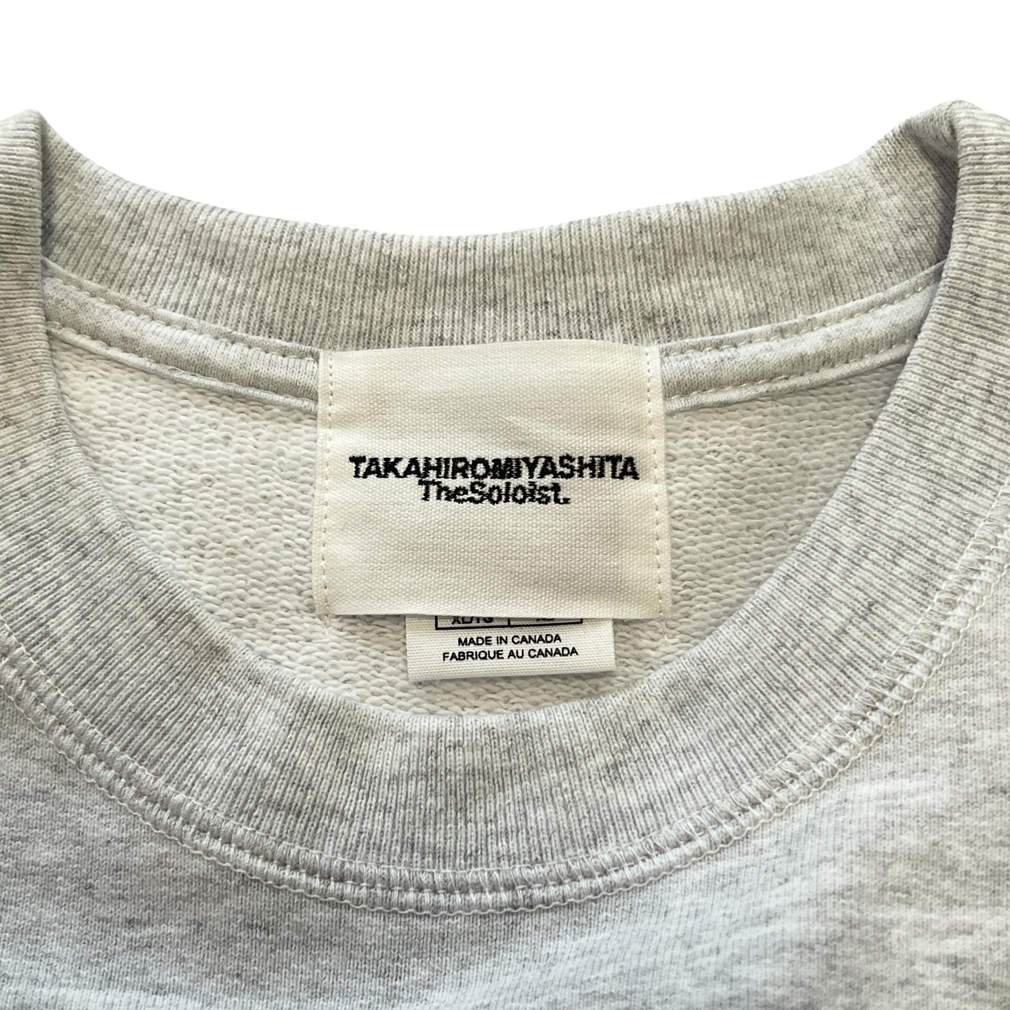 TAKAHIROMIYASHITA The Soloist × Mark Gonzales “SKATEBOARD HERO JAY ADAMS” Sweatshirt