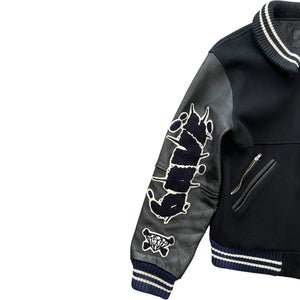 UNDER COVER JUN TAKAHASHI 2001-2002AW DAVF Leather Sleeve Jacket