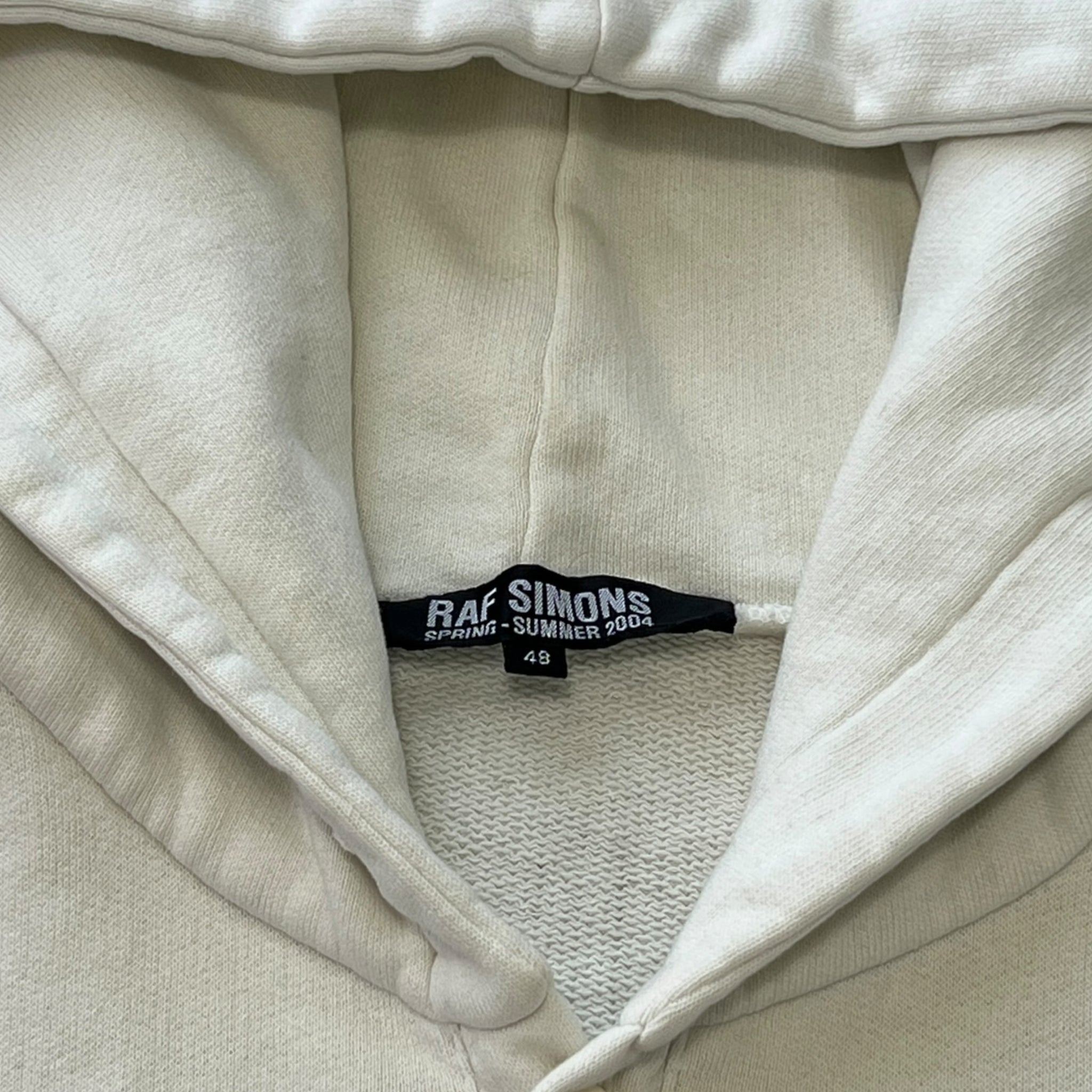 RAF SIMONS 2004SS 'May the circle be unbroken' Henry Neck Hoodie