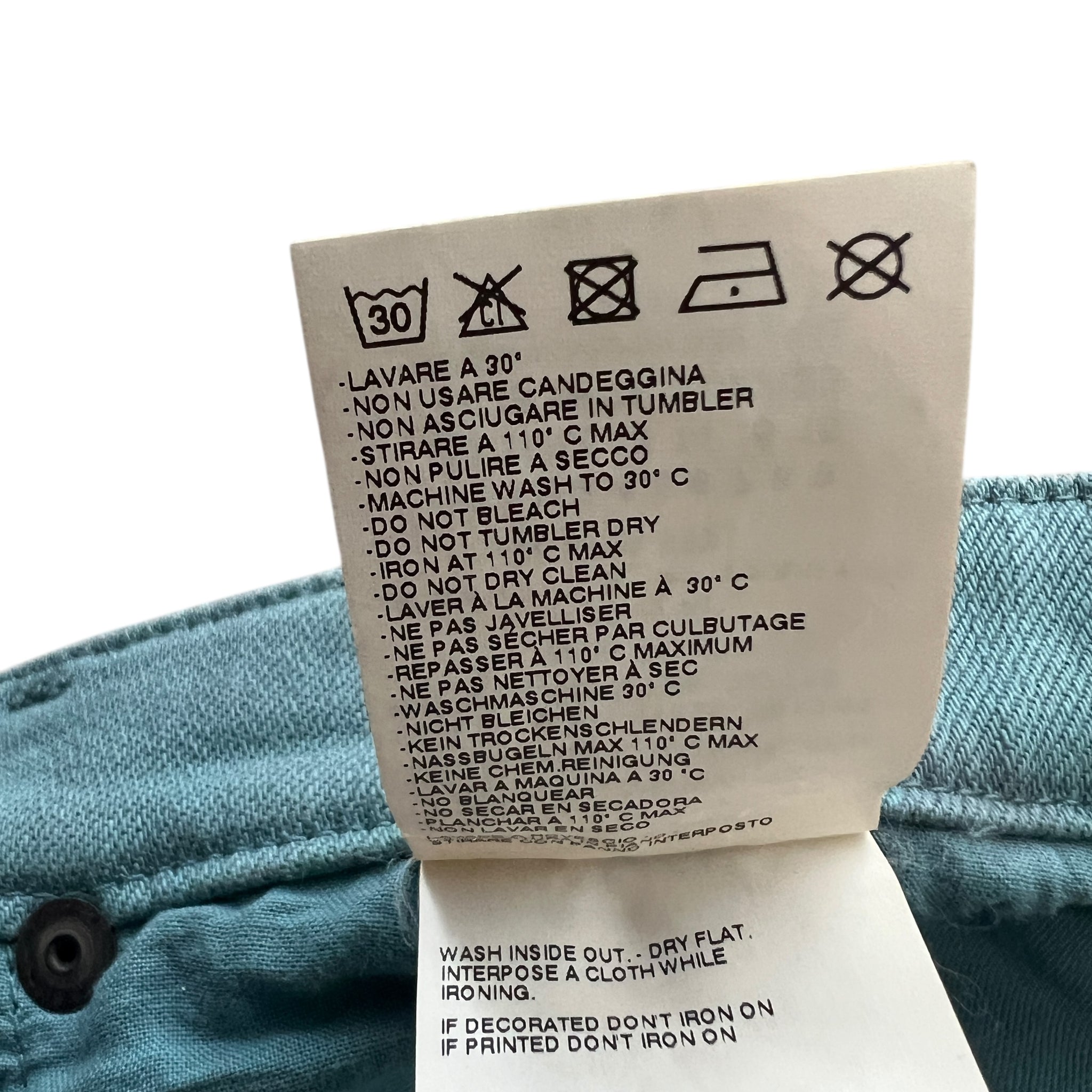 Maison Margiela 2013SS Green Cotton Skinny Pants