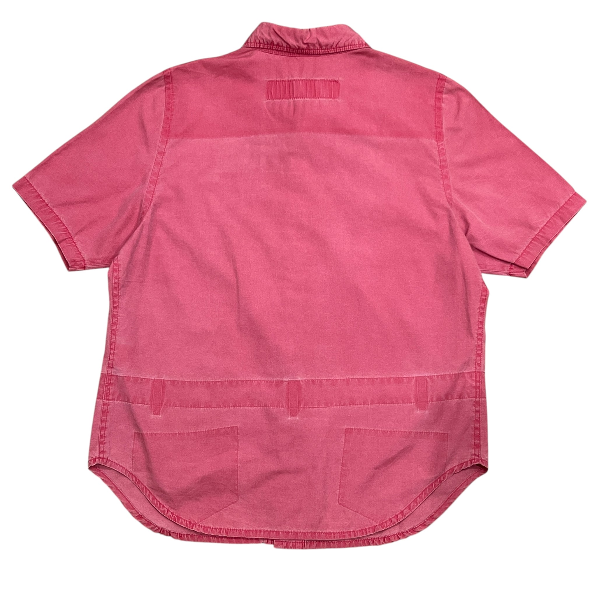 UNDERCOVER 1999SS "RELIEF" Over-Dyed Short Sleeve Shirt