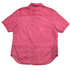 UNDERCOVER 1999SS "RELIEF" Over-Dyed Short Sleeve Shirt