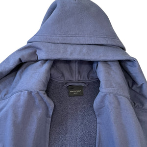 BALENCIAGA 2024 Fall Incognito Zip-up Sweat Parka Hoodie