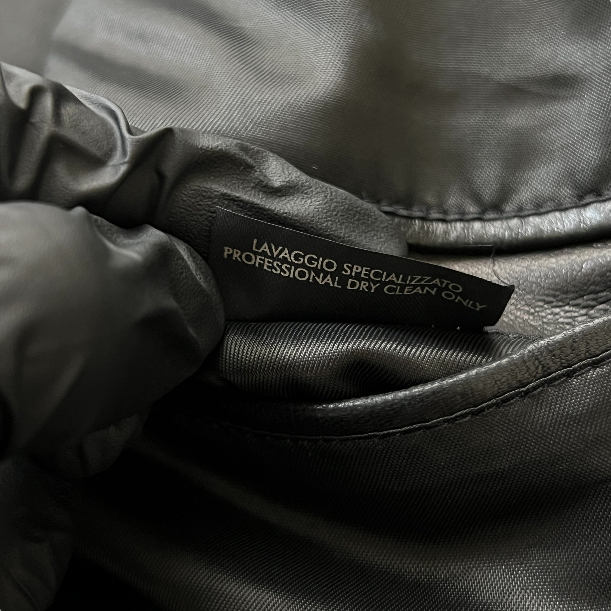 GUCCI Tom Ford Genuine Leather Tailored Jacket