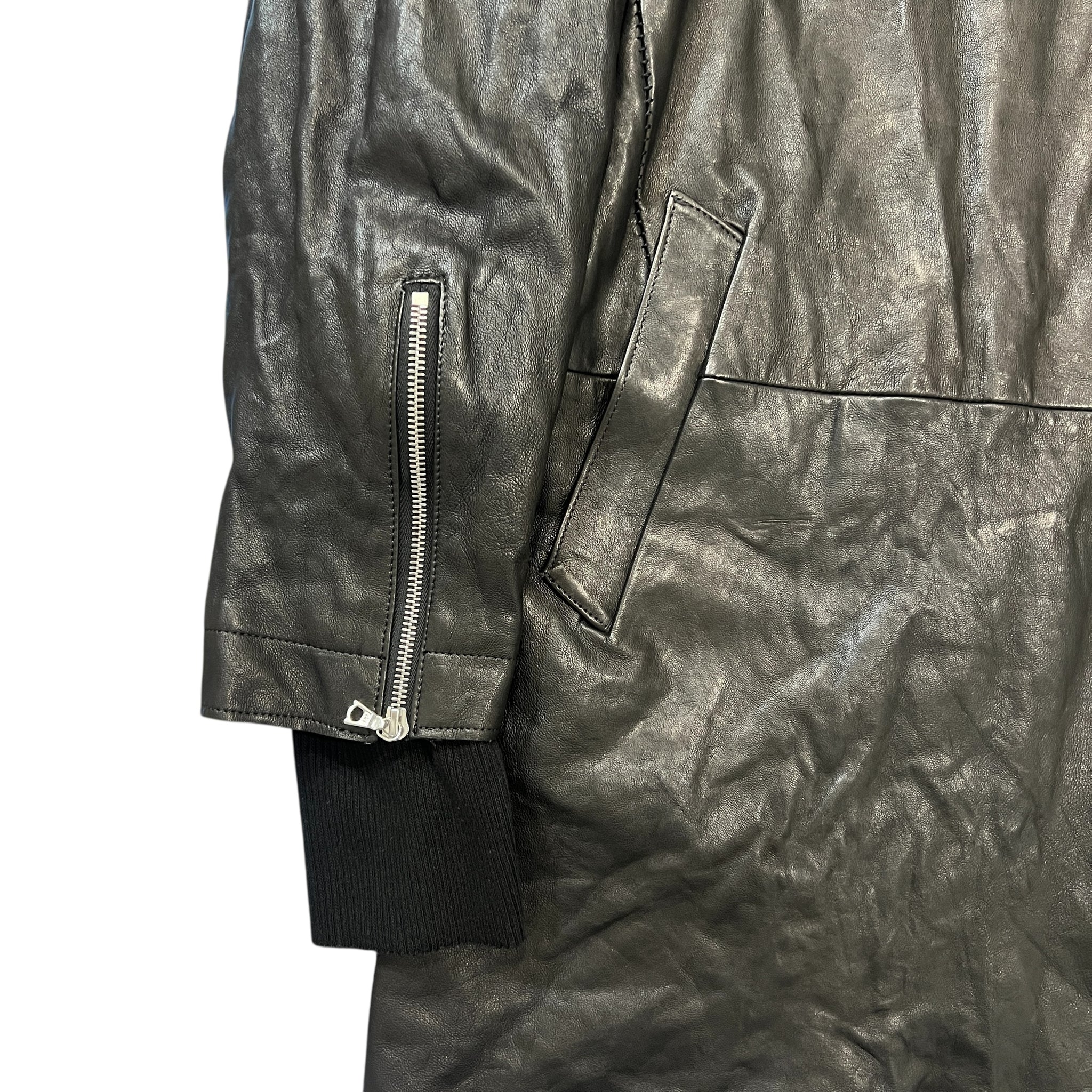 San 2024FW Lambskin Lether Modscoat