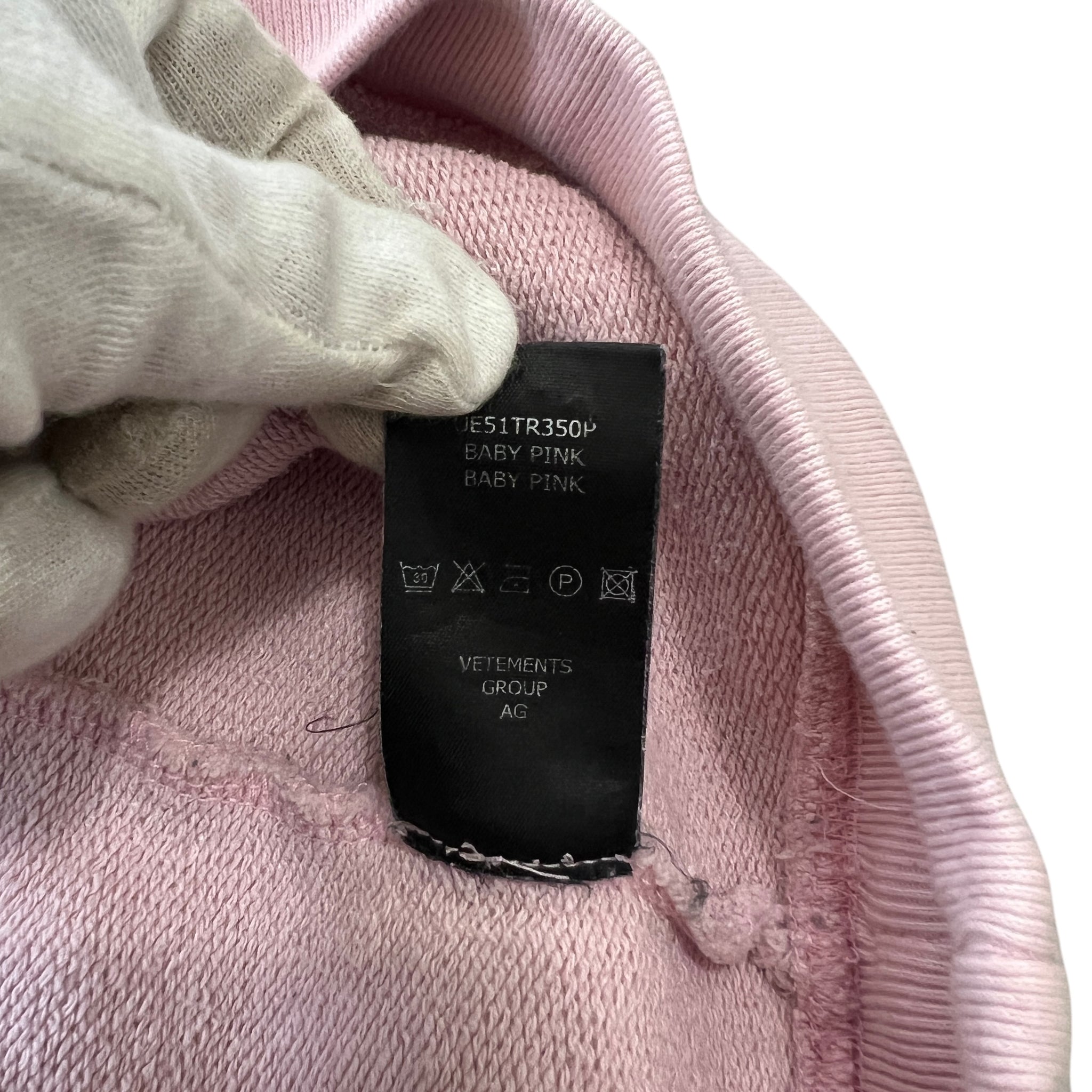 VETEMENTS 2021SS F.R.I.E.N.D.S Parody Oversized Pullover Hoodie