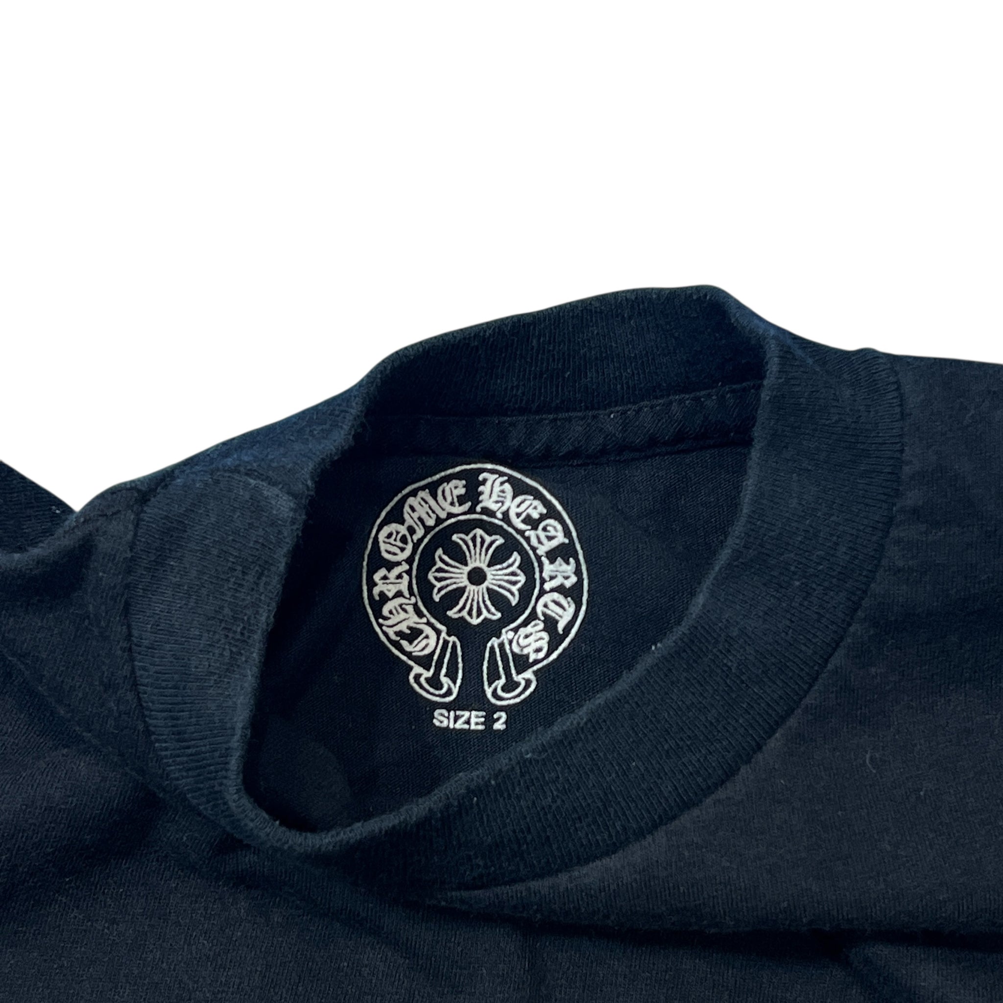 Chrome Hearts Metallic Ninja Stars Printed Kids T-Shirt