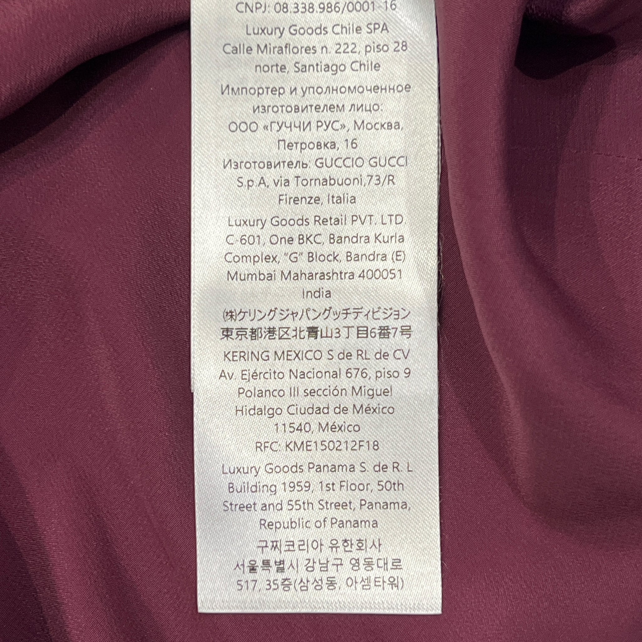 GUCCI 2024AW LOOK22 Velours Dress