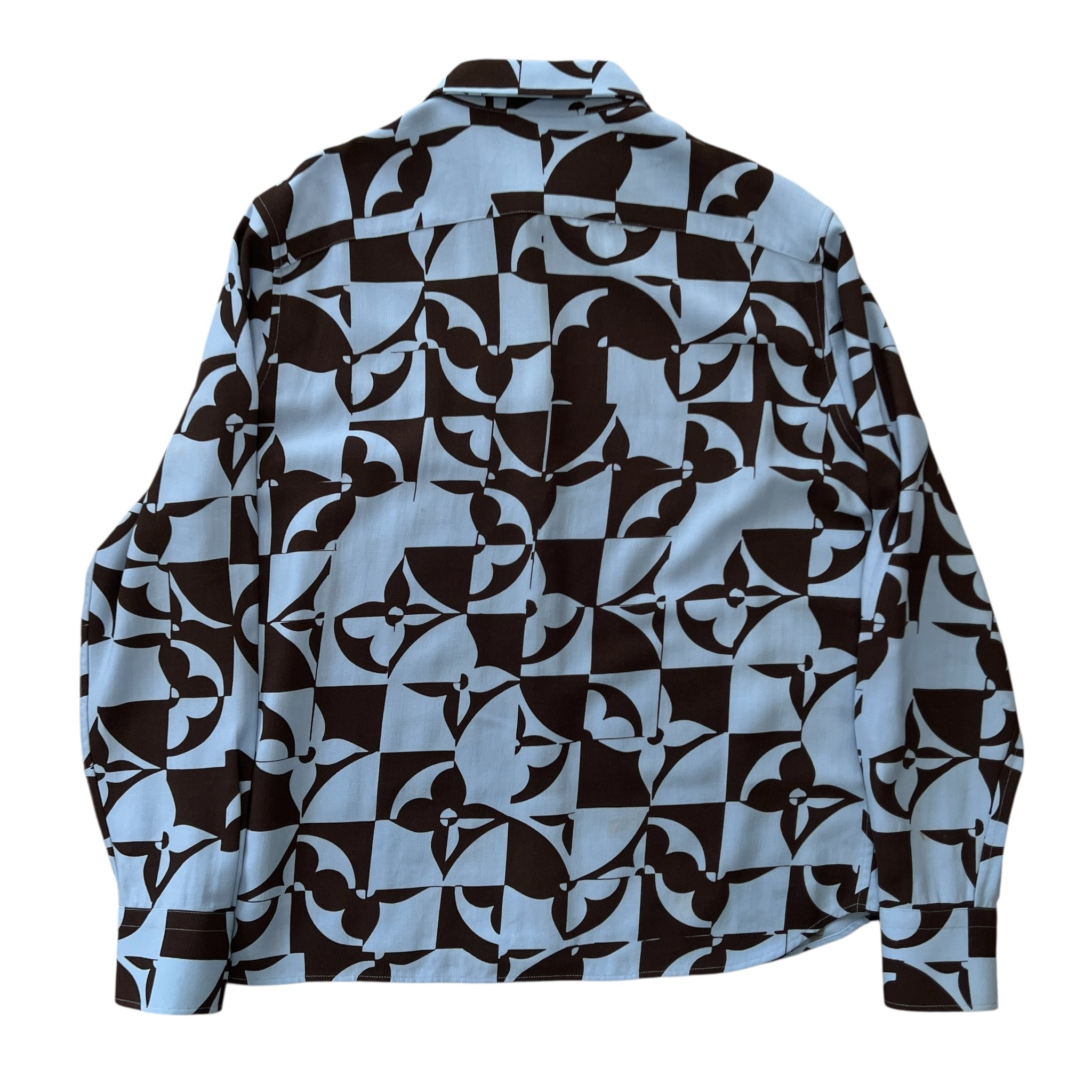 Louis Vuitton 2022SS  Monogram Flower Pattern Shirts