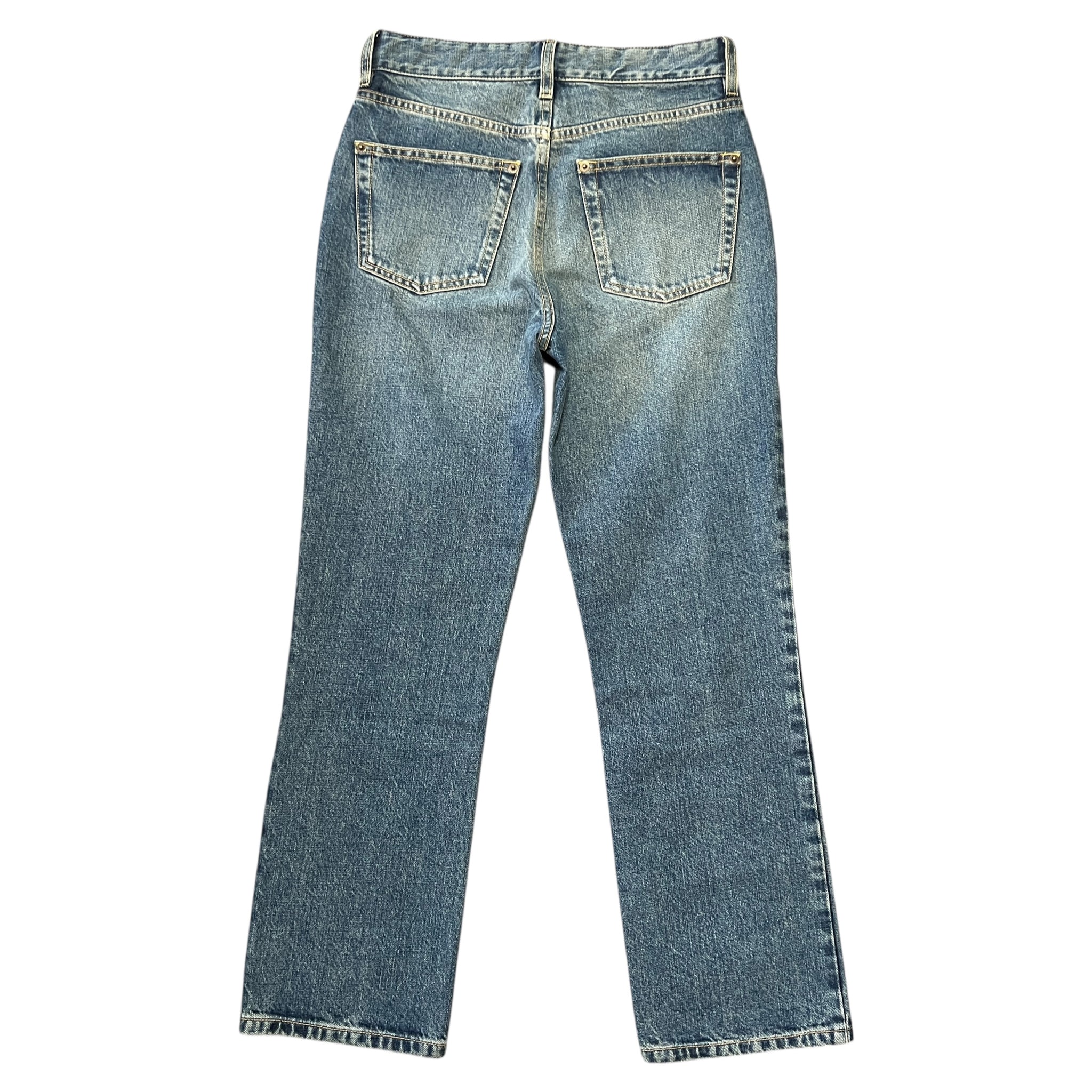 LOUIS VUITTON 2024SS Monogram Leather Patchwork Cotton Denim Pants