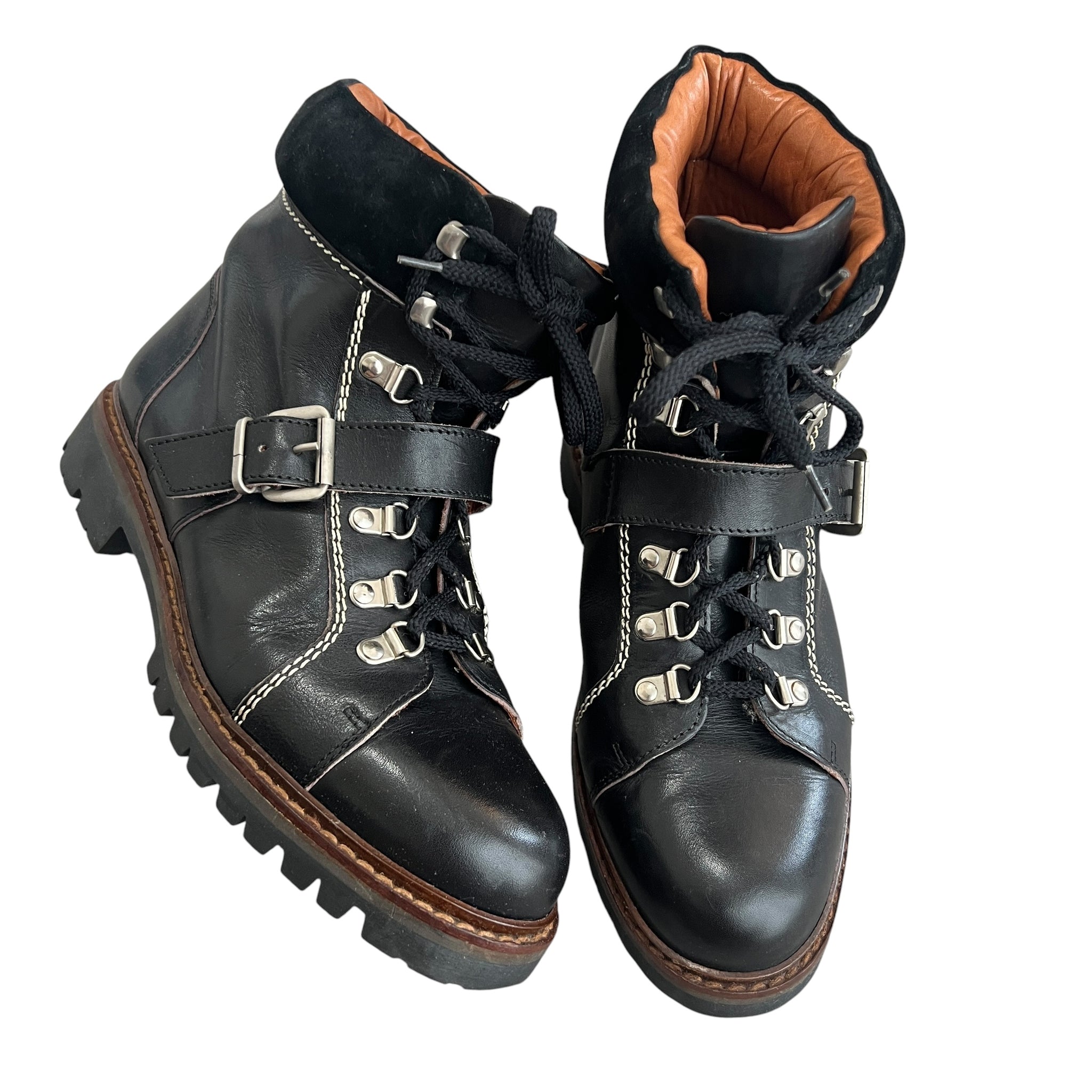 Gucci ブーツ GUCCI Tom Ford Era Leather Trekking Boots – SEVENSTARCLOTHING