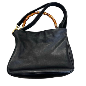GUCCI BAMBOO LEATHER 2WAY SHOULDER HAND BAG – SEVENSTARCLOTHING
