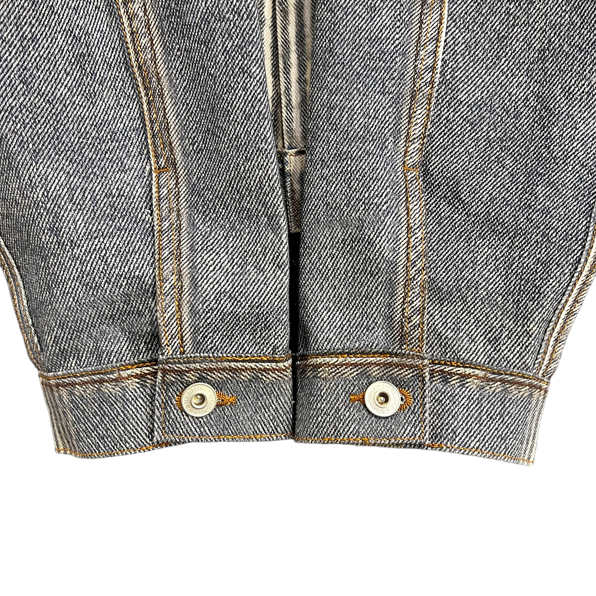 JEAN PAUL GAULTIER × Y/PROJECT Tromp l'oeil denim jacket