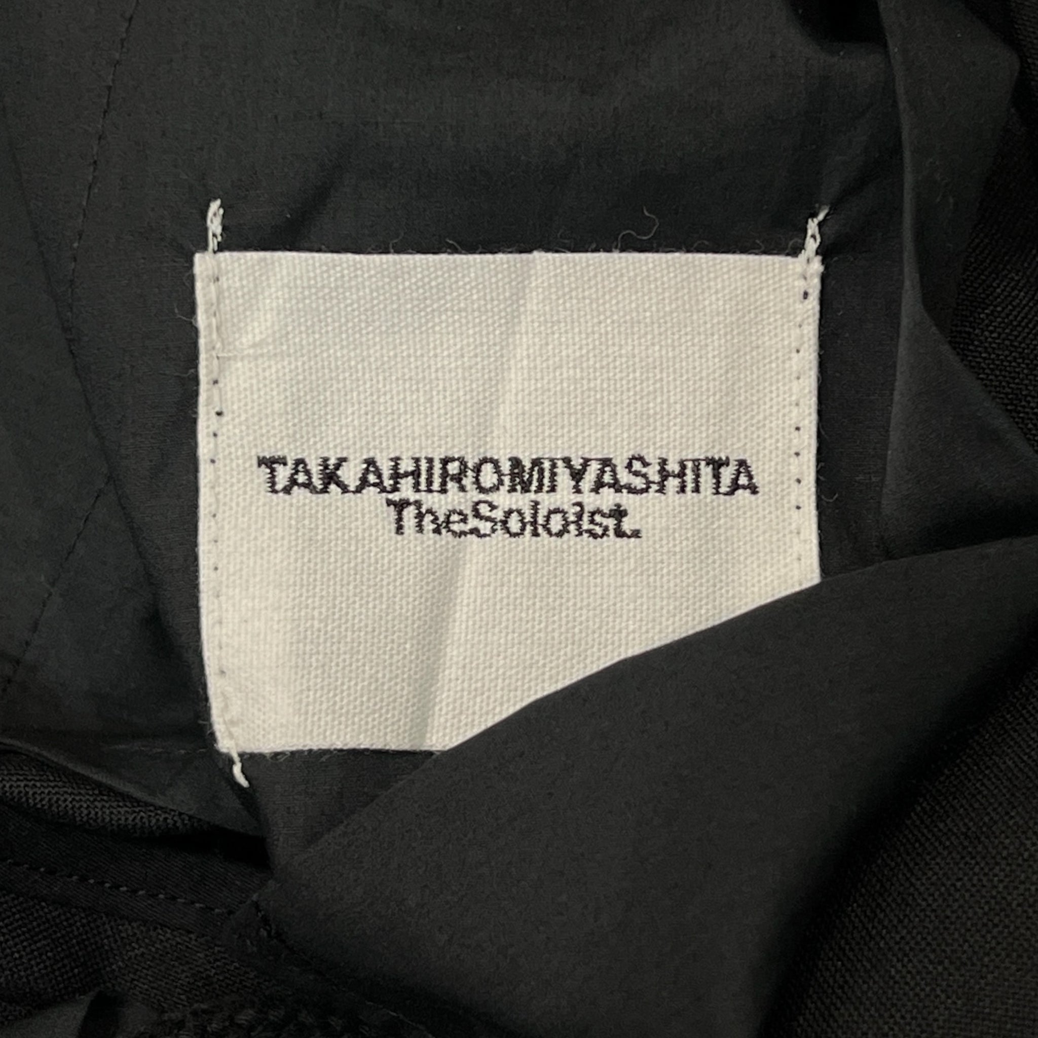 TAKAHIROMIYASHITA The Soloist. 2025SS Wool Plain Front Pants